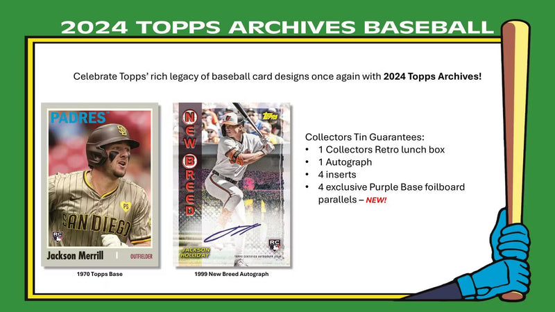 Topps Archives Baseball 2024 - Collector's Box