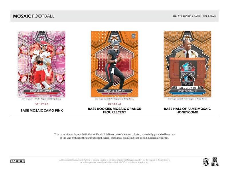 Panini Mosaic NFL Football 2024 - Blaster Box