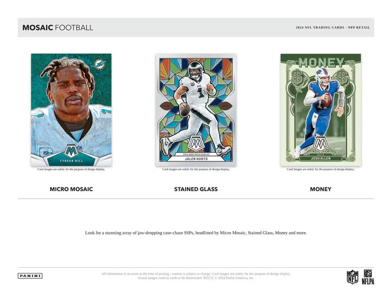 Panini Mosaic NFL Football 2024 - Blaster Box