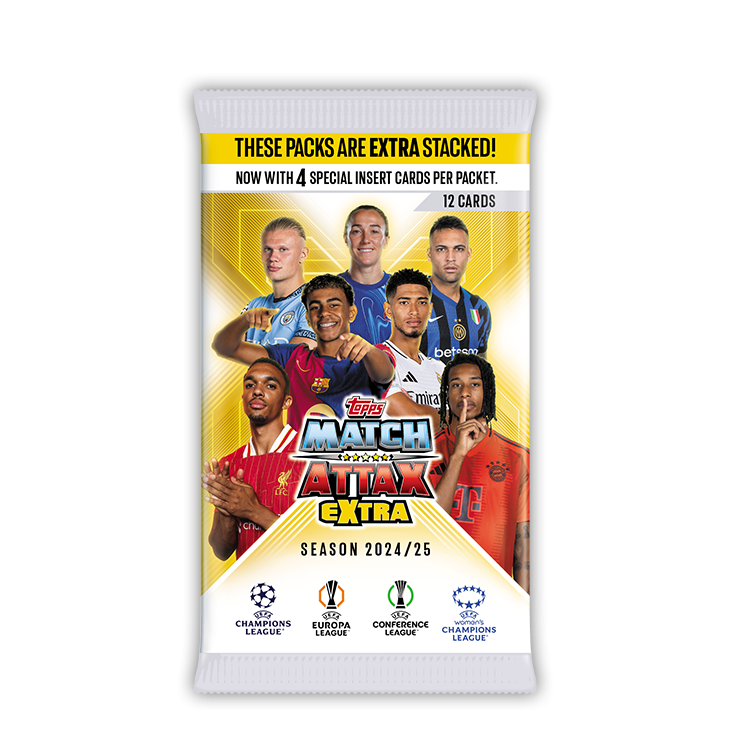 Topps Match Attax Extra 2024/25 - Booster Display