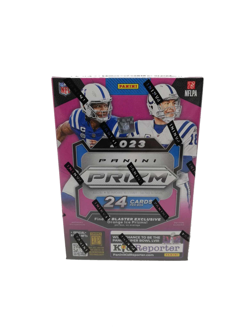 Panini Prizm NFL Football 2023 - Blaster Box (Orange Ice)