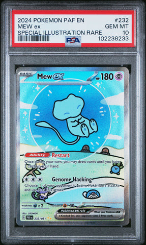 Mew Ex [Special Illustration Rare] #232 PSA 10 [Paldean Fates 2024]