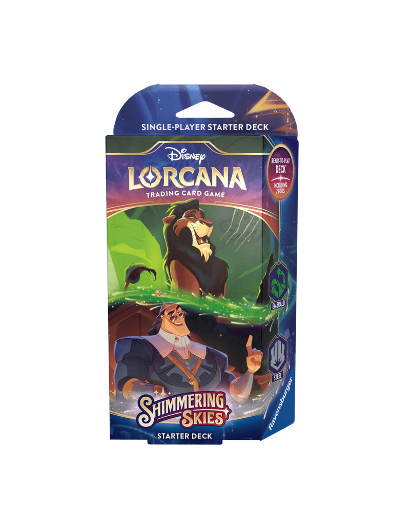 Disney Lorcana: Chapter 5 Shimmering Skies - Scar & Kronk Starter Deck