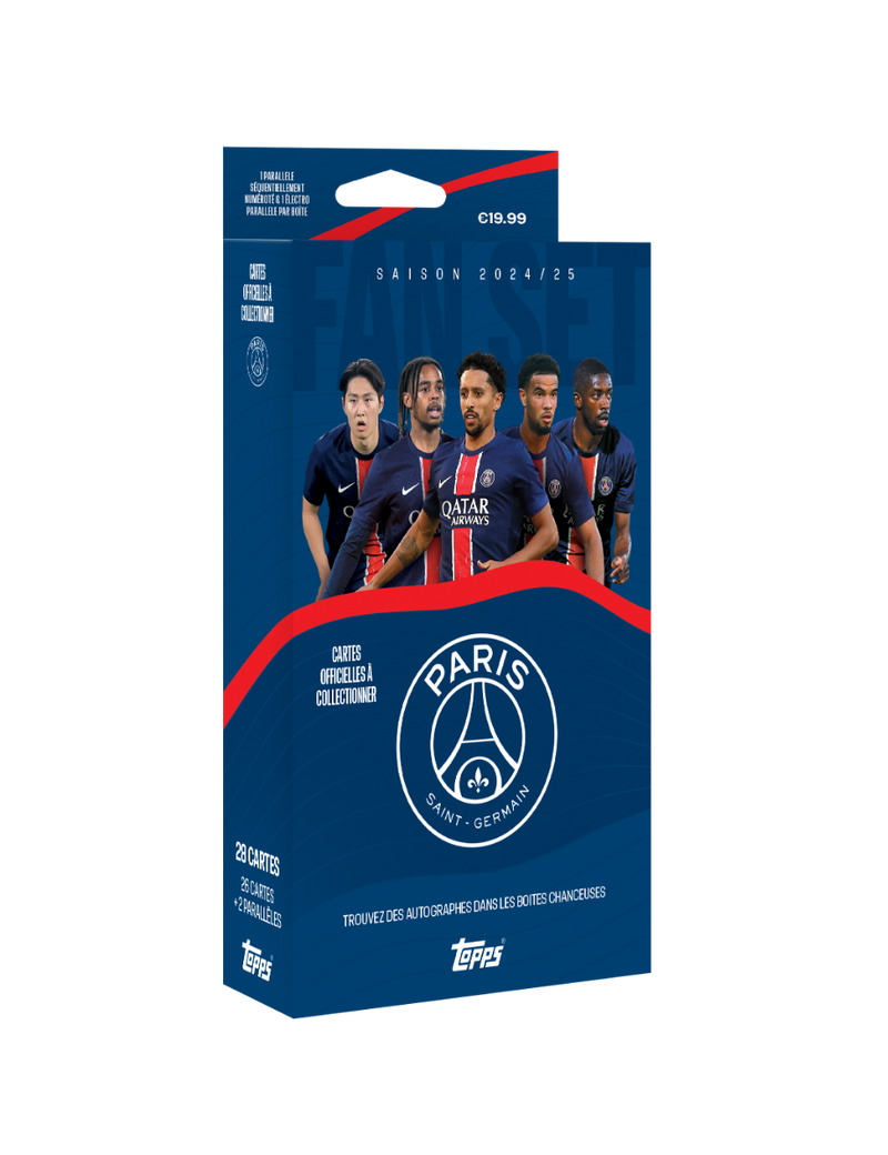 Topps Paris Saint-Germain Fan Set 2024/25