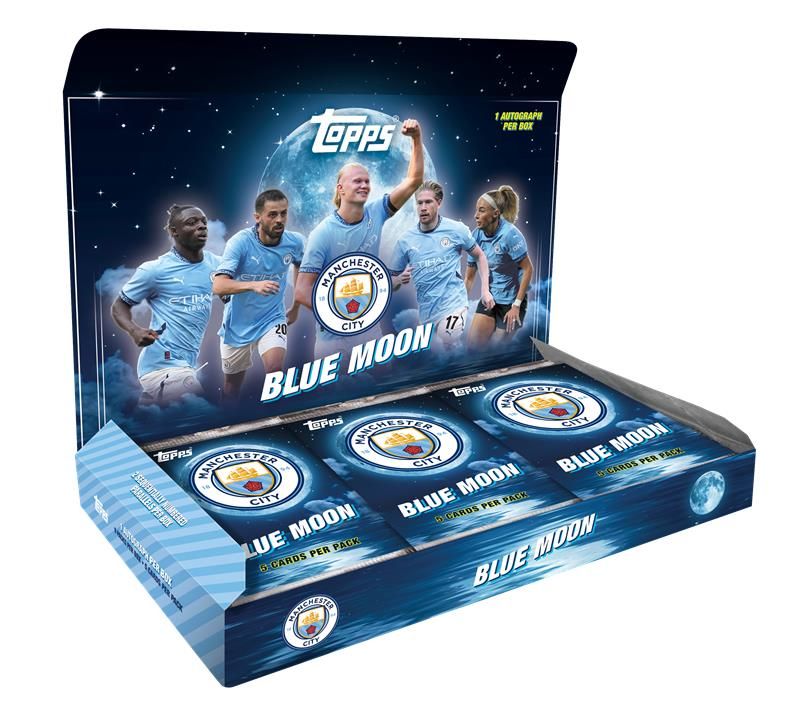 Topps Manchester City Blue Moon 2024/25 - Hobby Box