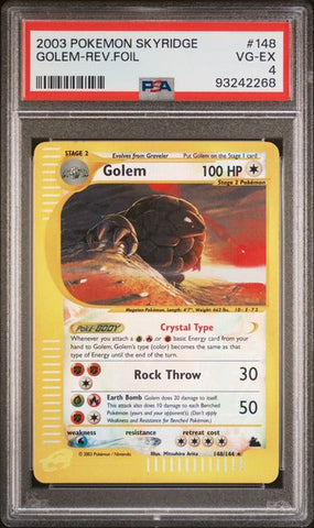 Golem #148 Reverse Holo PSA 4 [Skyridge]