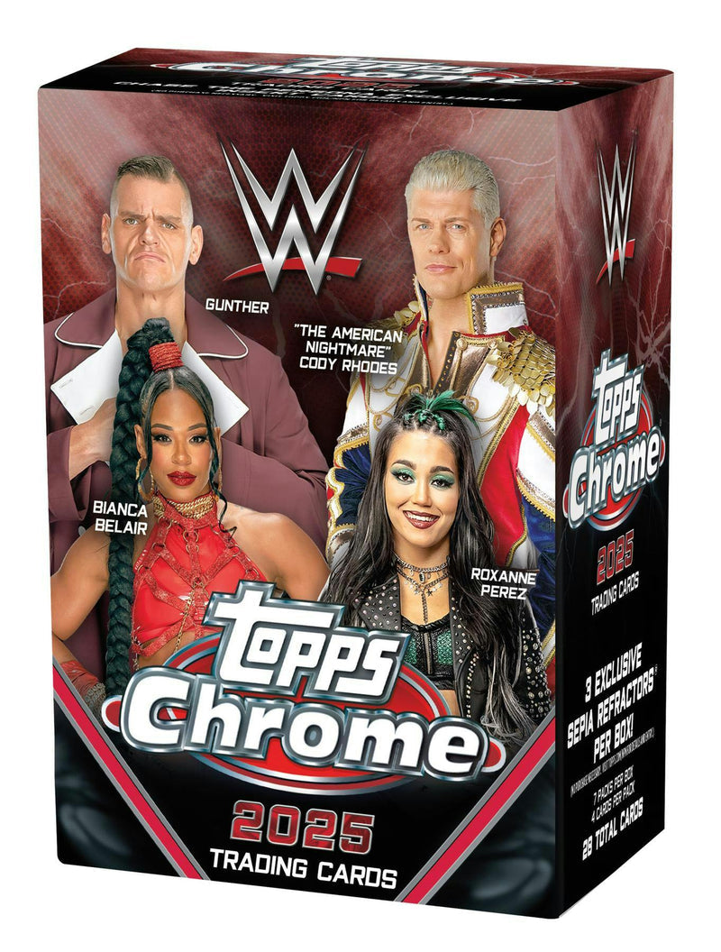 Topps Chrome WWE 2025 - Value Box