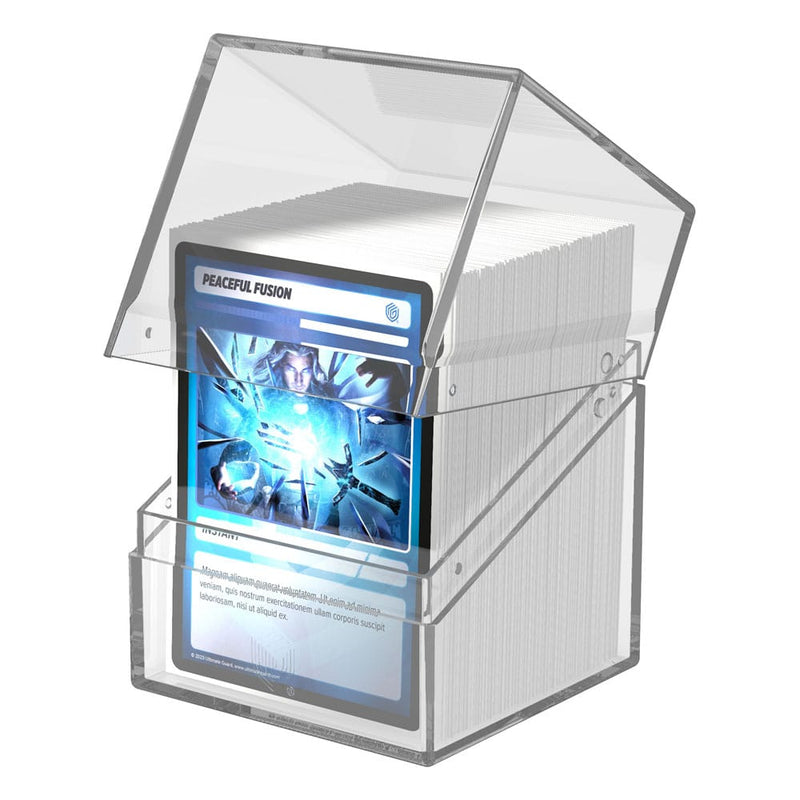 Ultimate Guard: Boulder Deck Case 100+ Clear Transparent