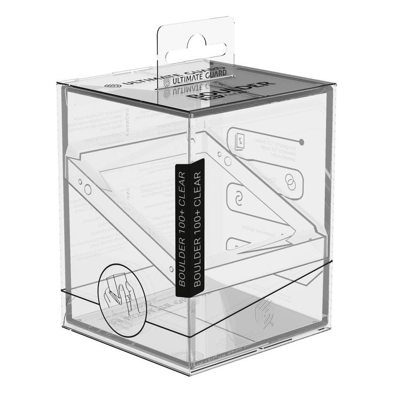 Ultimate Guard: Boulder Deck Case 100+ Clear Transparent