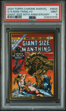 G-S Man-Thing #3 #MG6 PSA 9 [Topps Chrome Marvel Marvel Giant-Size 50Th Anniversary 2024]