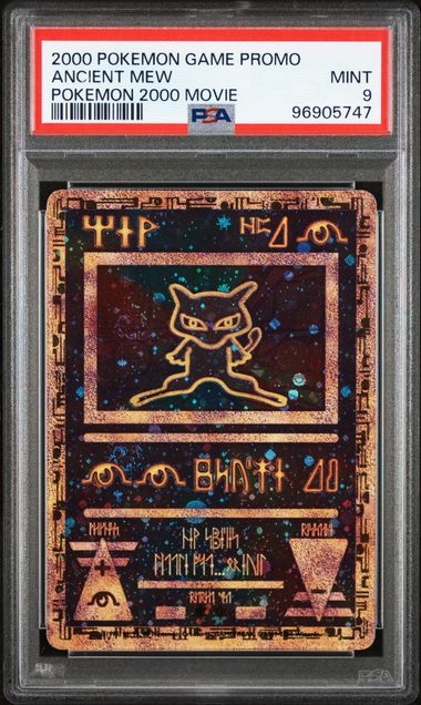 Ancient Mew PSA 9 [2000 Movie Promo]