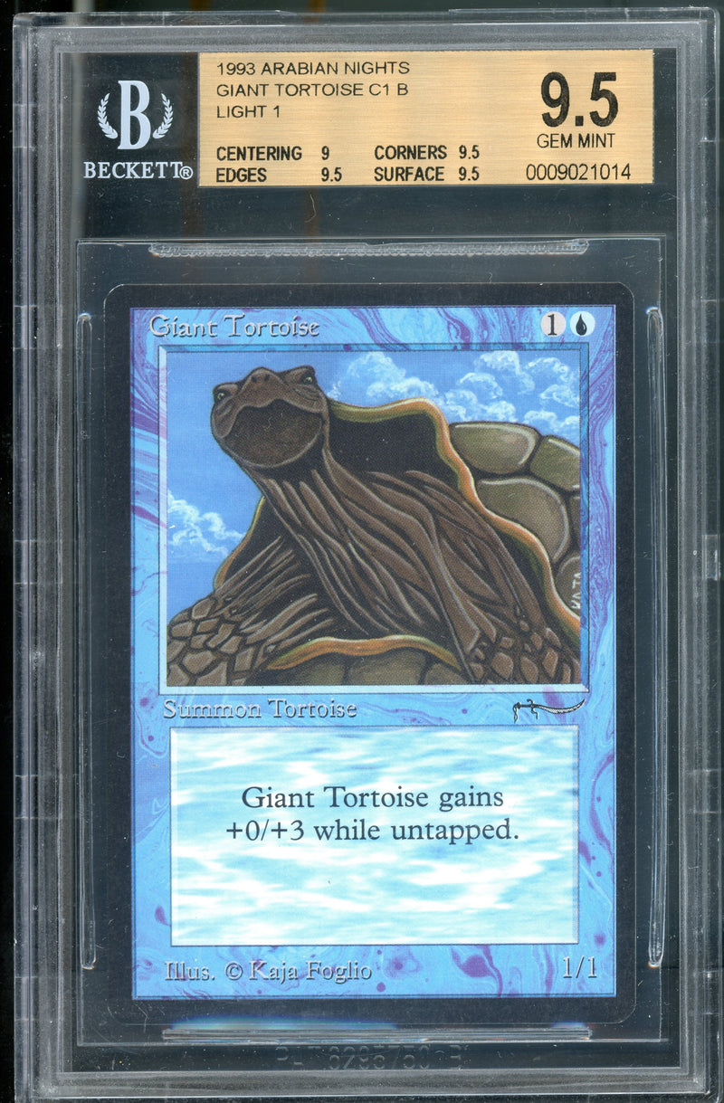 Giant Tortoise BGS 9.5B (Light) [Arabian Nights]