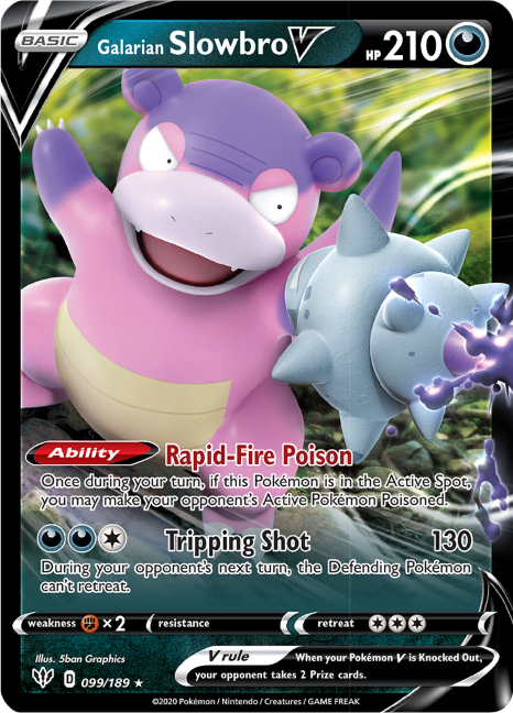 Pokemon Slowbro V Forces Tin