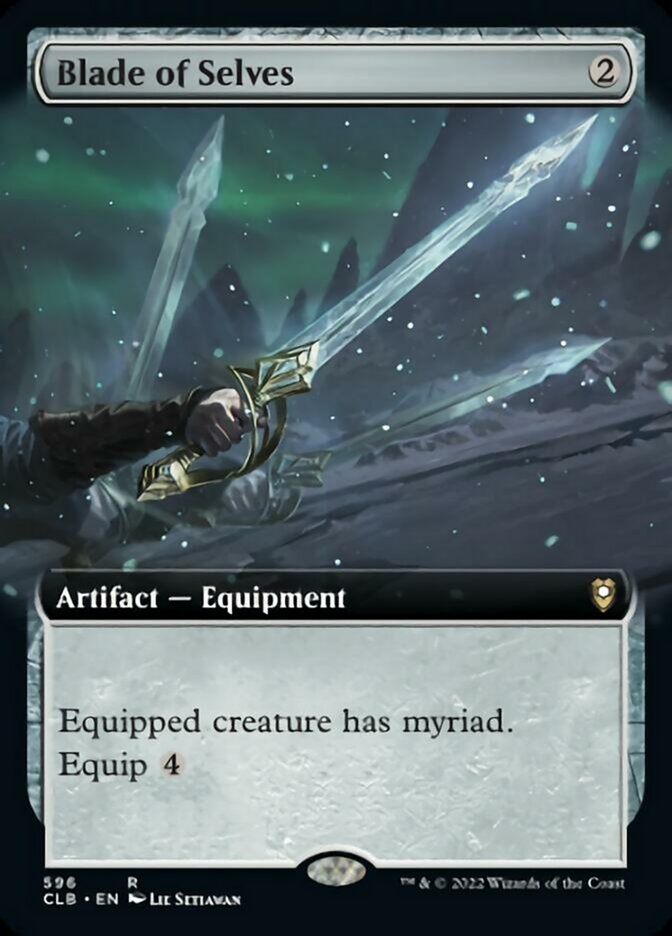 Blade of Selves (Extended Art) [Commander Legends: Battle for Baldur's Gate]