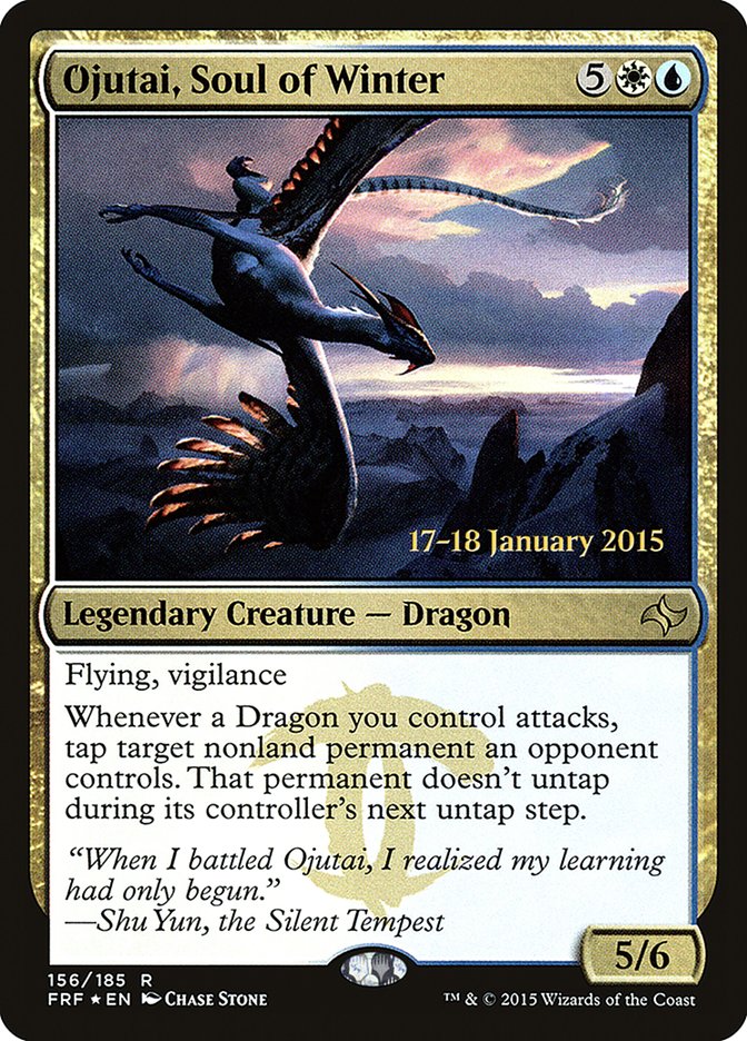 Ojutai, Soul of Winter [Fate Reforged Promos]