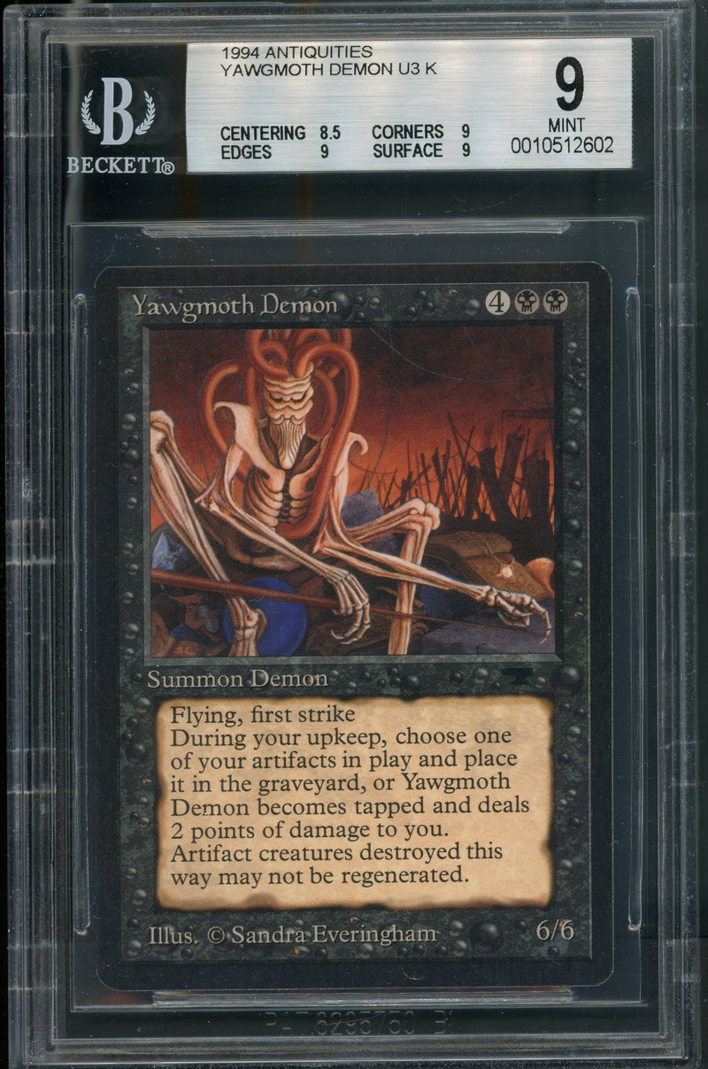 Yawgmoth Demon BGS 9 [Antiquities]