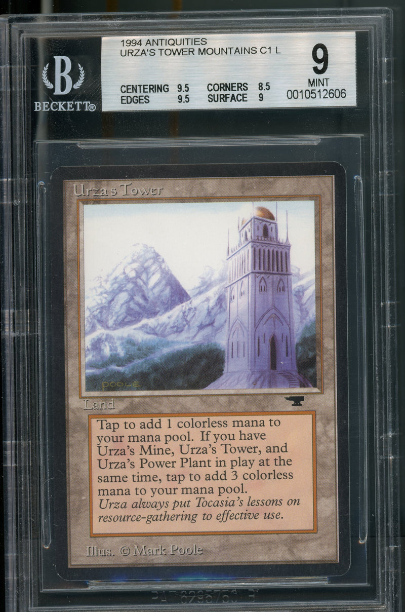 Urza's Tower (Mountains) BGS 9B [Antiquities]