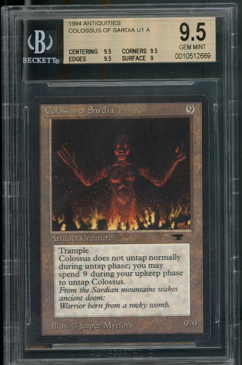 Colossus of Sardia BGS 9.5 [Antiquities]