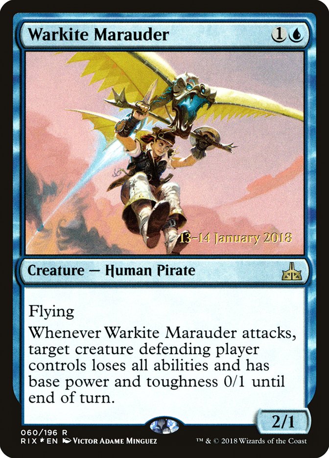 Warkite Marauder [Rivals of Ixalan Promos]