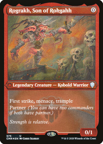 Rograkh, Son of Rohgahh (Foil Etched) [Commander Legends]