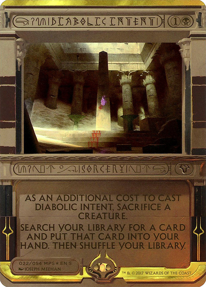 Diabolic Intent [Amonkhet Invocations]