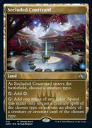 Secluded Courtyard (Promo Pack) [Kamigawa: Neon Dynasty Promos]