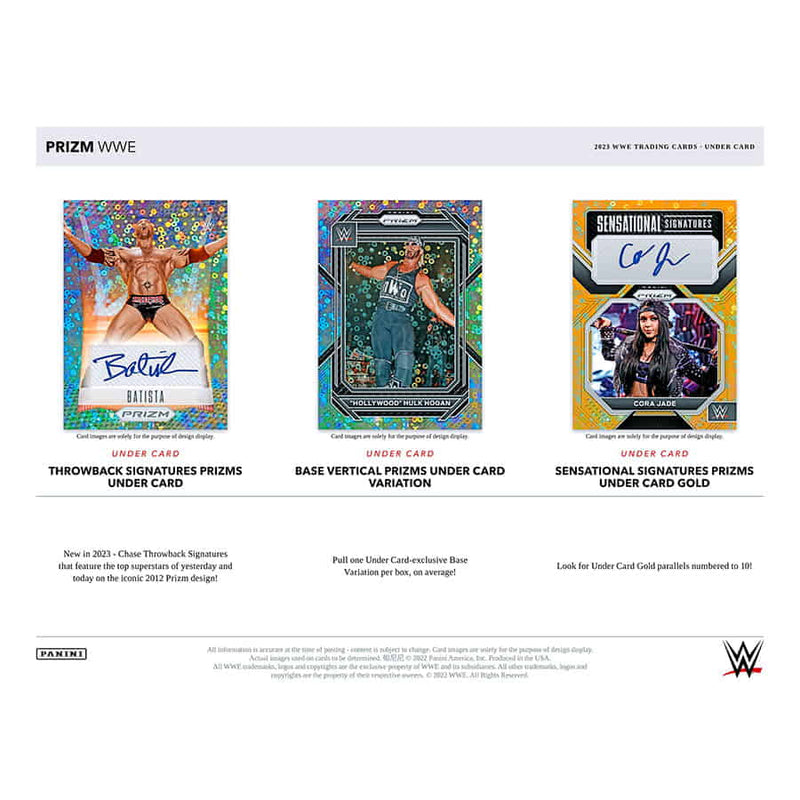 Wrestling Panini Prizm WWE 2023 - Under Card Hobby Box