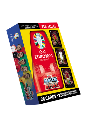 Topps EURO 2024 Match Attax - Booster Tin 1 Raw Talent