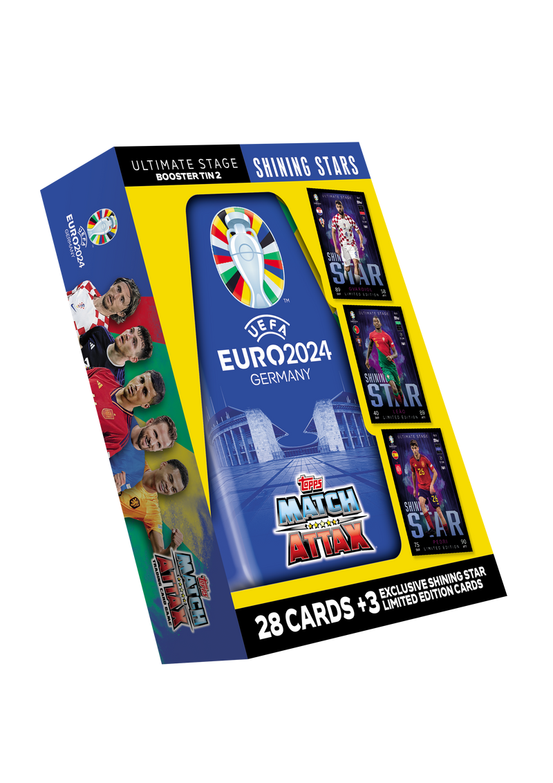 Topps EURO 2024 Match Attax - Booster Tin 2 Shining Stars