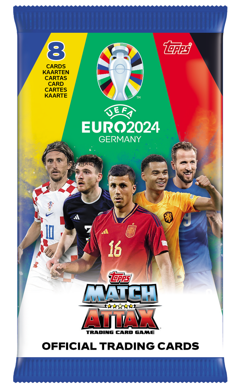 Topps EURO 2024 Match Attax - Booster Display Box (36 pakker)