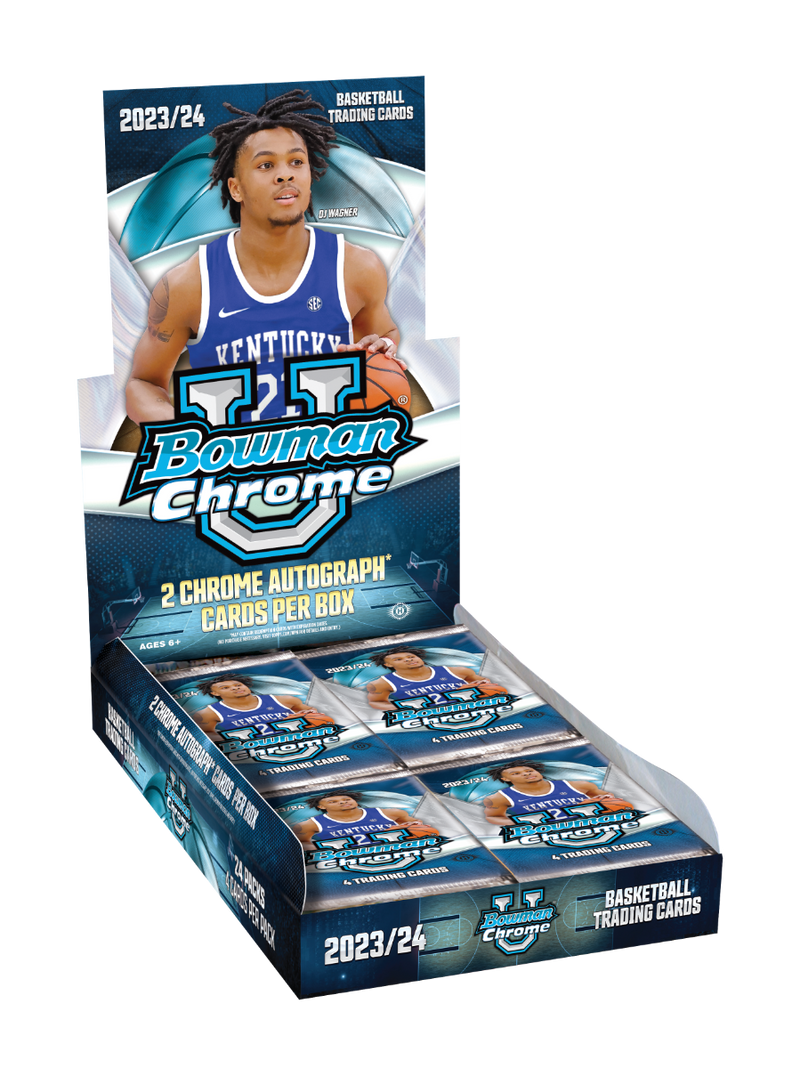 Topps Bowman University Chrome Basketball 2023/24 - Hobby Box