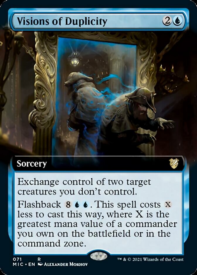 Visions of Duplicity (Extended) [Innistrad: Midnight Hunt Commander]