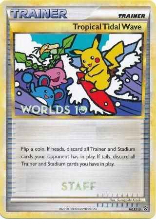 Tropical Tidal Wave (HGSS18) (Staff) [HeartGold & SoulSilver: Black Star Promos]