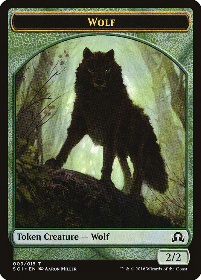 Wolf [Shadows over Innistrad Tokens]