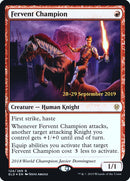 Fervent Champion  [Throne of Eldraine Prerelease Promos]