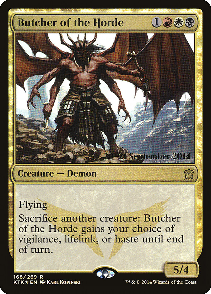 Butcher of the Horde [Khans of Tarkir Promos]