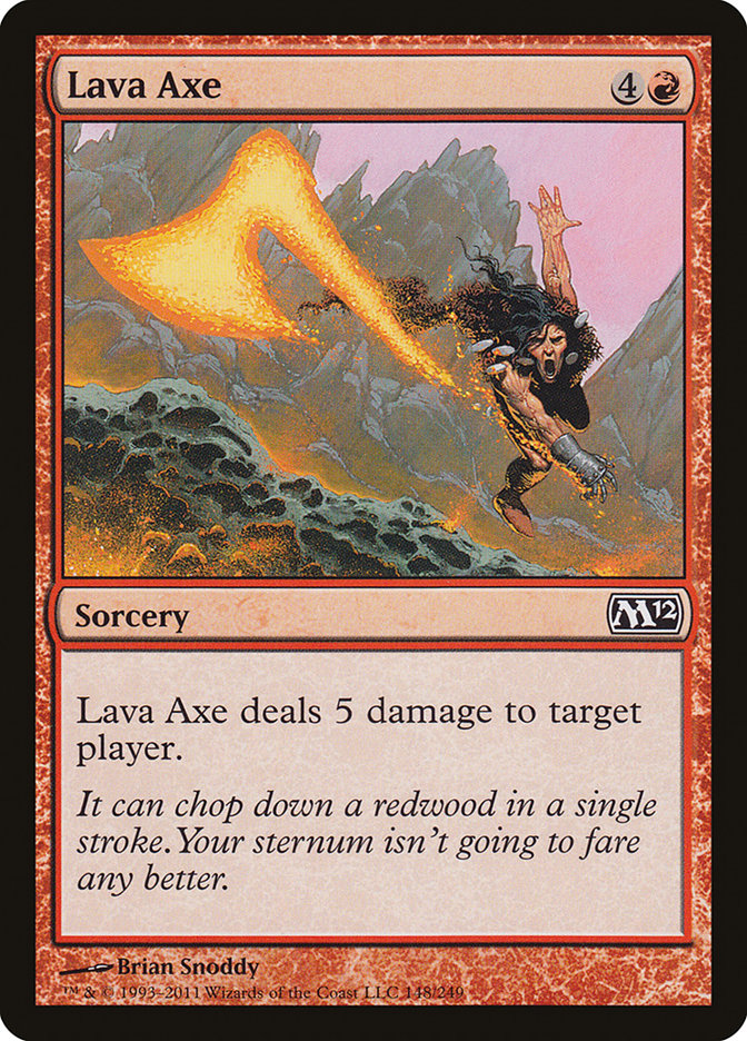 Lava Axe [Magic 2012]