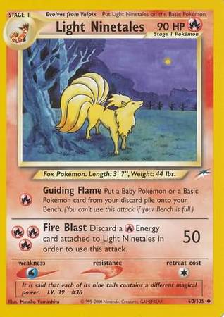 Light Ninetales (50/105) [Neo Destiny Unlimited]