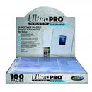 Ultra PRO 9-Pocket Silver Series Page for Standard Size Cards (100)