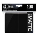 Ultra PRO Eclipse Matte Standard Sleeves - Jet Black (100)