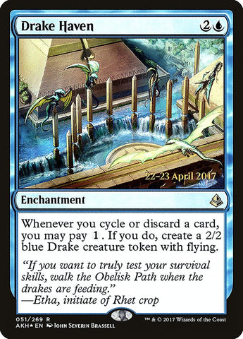 Drake Haven (Prerelease Promo) [Amonkhet Prerelease Promos]