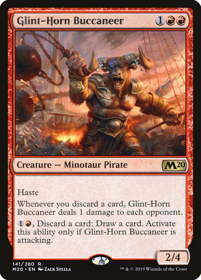 Glint-Horn Buccaneer [Core Set 2020]