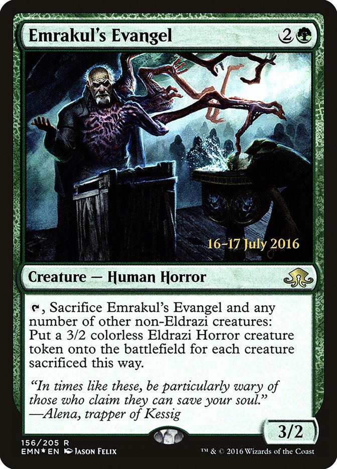 Emrakul's Evangel [Eldritch Moon Promos]