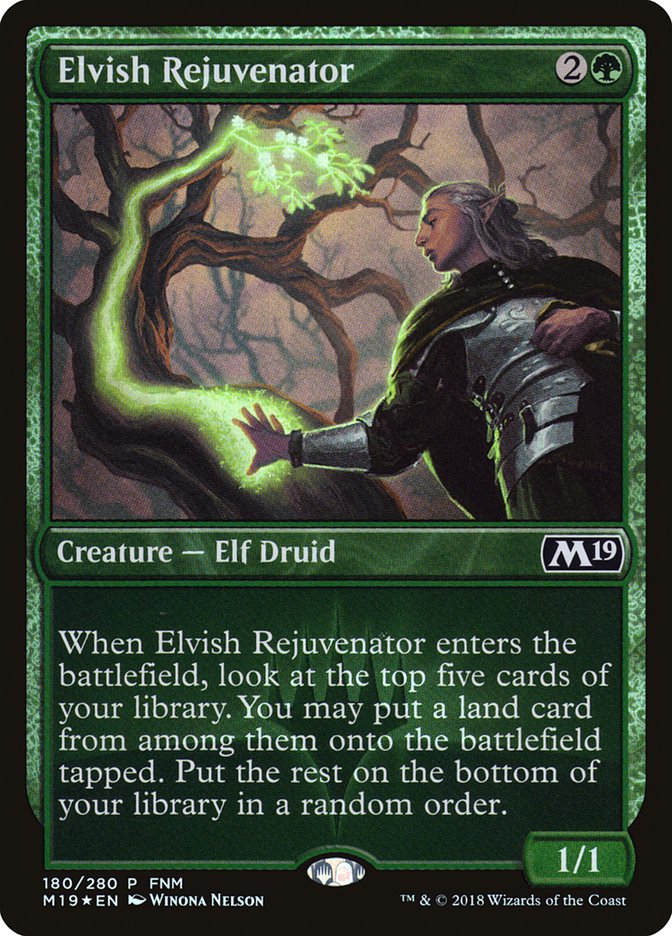 Elvish Rejuvenator [Core Set 2019 Promos]