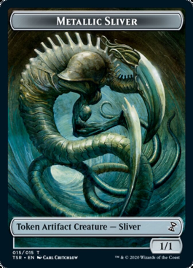 Metallic Sliver [Time Spiral Remastered Tokens]