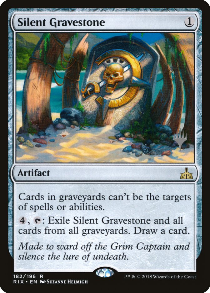 Silent Gravestone [Rivals of Ixalan Promos]