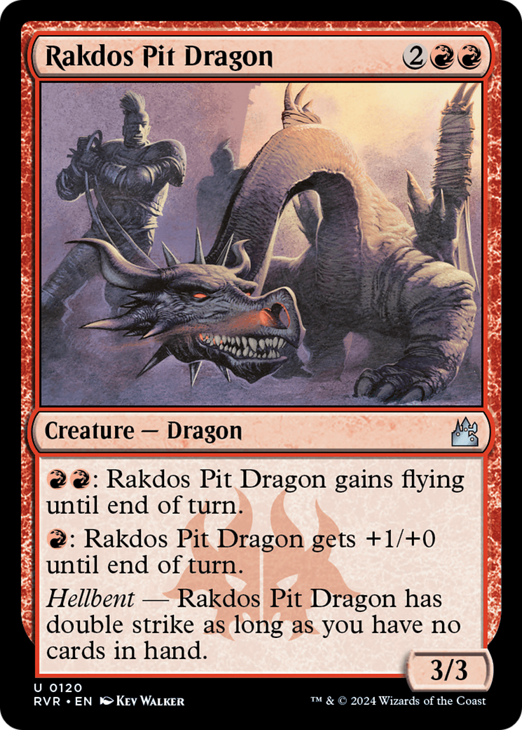 Rakdos Pit Dragon [Ravnica Remastered]