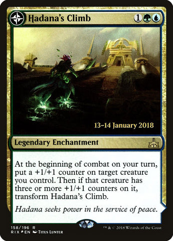 Hadana's Climb // Winged Temple of Orazca [Rivals of Ixalan Promos]