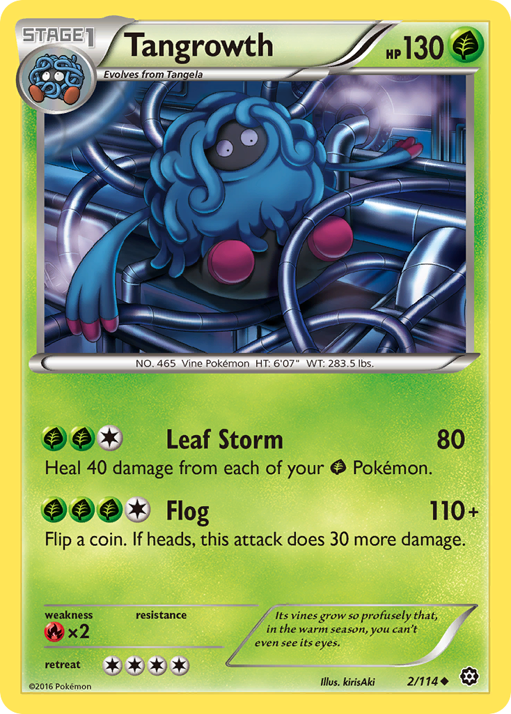 Tangrowth (2/114) [XY: Steam Siege]