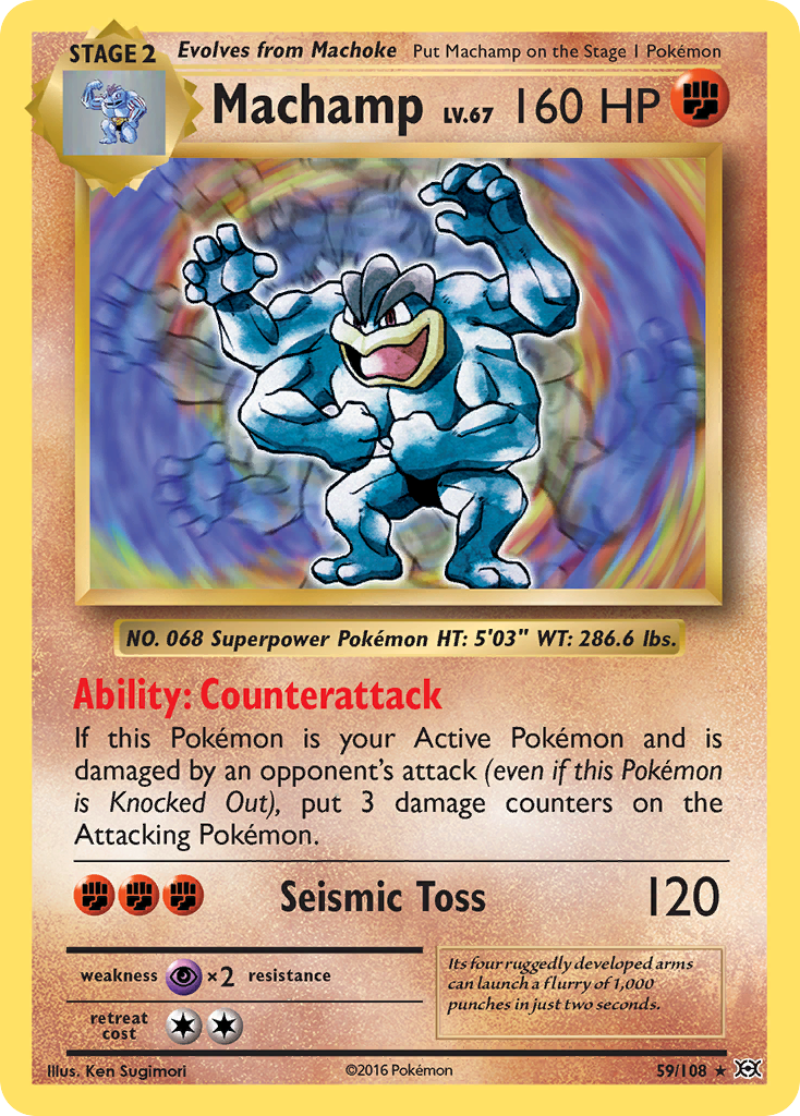 Machamp (59/108) [XY: Evolutions]